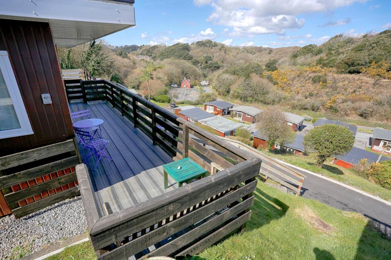 Caswell Beach Chalet 70 Located In Gower Peninsula Swansea Dış mekan fotoğraf