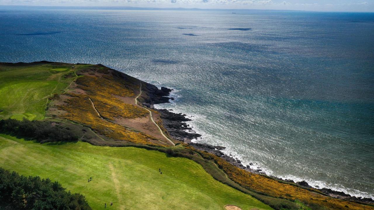 Caswell Beach Chalet 70 Located In Gower Peninsula Swansea Dış mekan fotoğraf